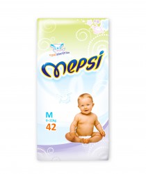 Подгузники, Mepsi (Мепси) 6-11 кг р. m №42