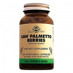 Ягоды со пальметто, Solgar (Солгар) капсулы 632 мг / 639 мг 100 шт